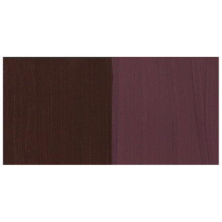 Two wood texture swatches, one dark brown and one purple-brown, on a white background.
