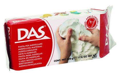 DAS® Air Hardening Modeling Clay, White - Block