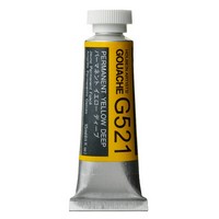 Tube of Daler-Rowney oil paint with a yellow label