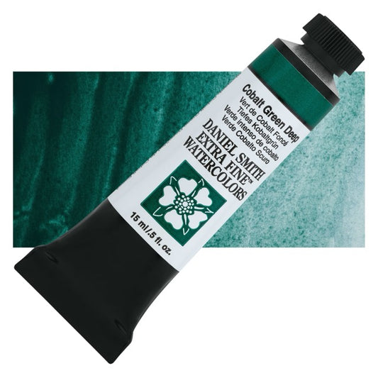 Daniel Smith Watercolor - Cobalt Green Deep, 15 ml