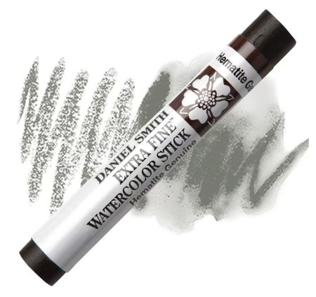 Daniel Smith watercolor stick with a swatch of color on a white background