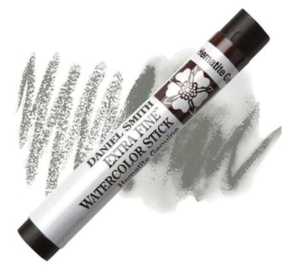 Daniel Smith watercolor stick with a swatch of color on a white background