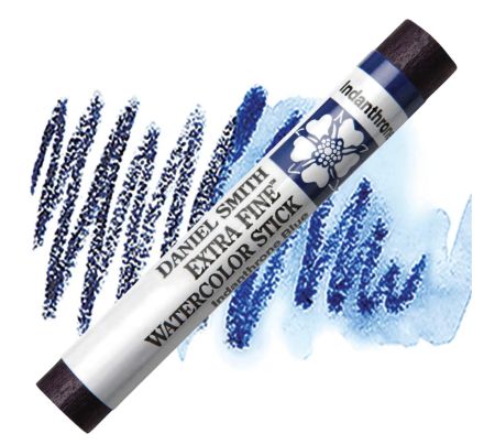 Daniel Smith watercolor stick with watercolor swatches on a white background