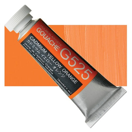 Designers Gouache 15Ml Cadmium Yellow Orange