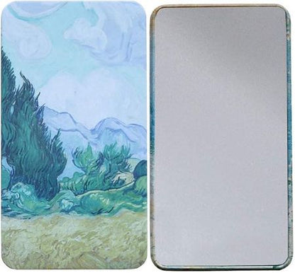 40PCS Empty Half Pans with Magnetic Strip & Travel Tin Palette Case for Watercolor, Acrylic & Oil Painting