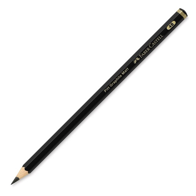 Faber-Castell graphite pencil on a white background