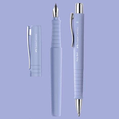 Poly Gift Tin Fountain Pen and Ballpoint Set