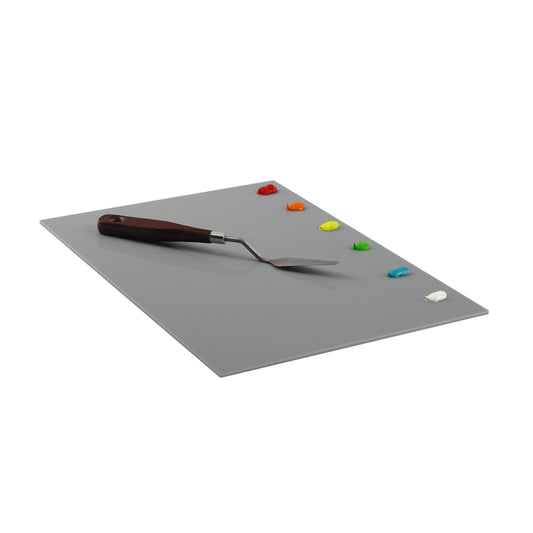 New Wave Art Palette, Easy View Grey Acrylic Palette
