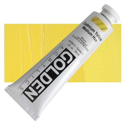Golden Heavy Body Acrylic Artist Paint — Professional Grade Acrylics for Fine Art