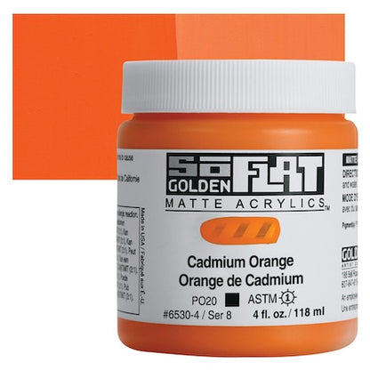 Golden SoFlat Matte Acrylic Paint, Professional Matte Acrylics for Artists