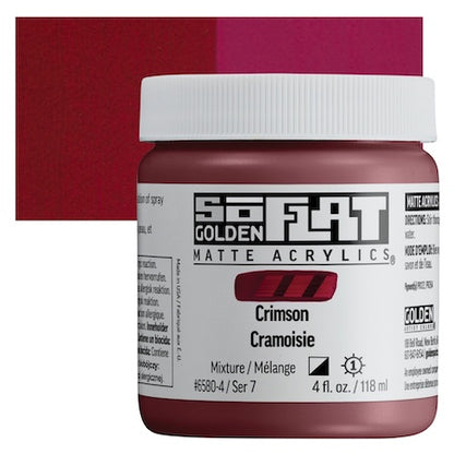 Golden SoFlat Matte Acrylic Paint, Professional Matte Acrylics for Artists