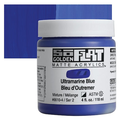 Golden SoFlat Matte Acrylic Paint, Professional Matte Acrylics for Artists