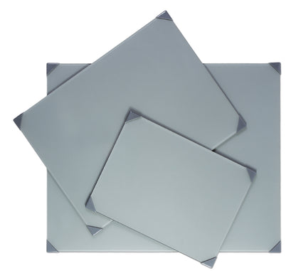 New Wave Art Palette, POSH Glass Palettes, Grey Table Top