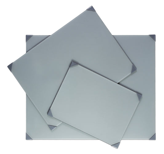 New Wave Art Palette, POSH Glass Palettes, Grey Table Top