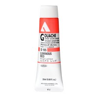 ACRYLA GOUACHE 20ML LUMINOUS RED