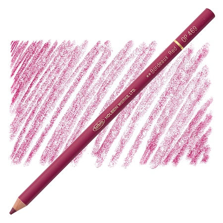 Holbein Colored Pencil -  Bordeaux Red