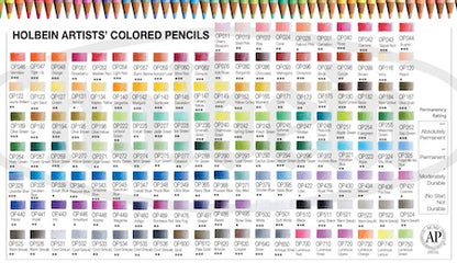 Holbein Colored Pencil - Set of 12 and 24 and 36 Colors