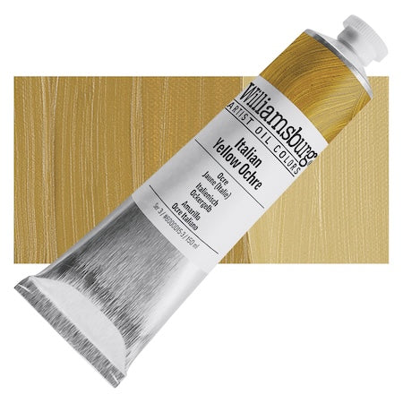 Williamsburg Artist Oil Colors, 150ml Tubes, Italian Yellow Ochre