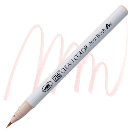 Kuretake Zig Clean Color Real Brush Marker, Shadow Pink