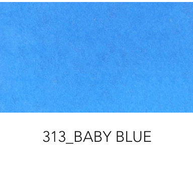 Kuretake Zig Clean Color Real Brush Marker, Baby Blue
