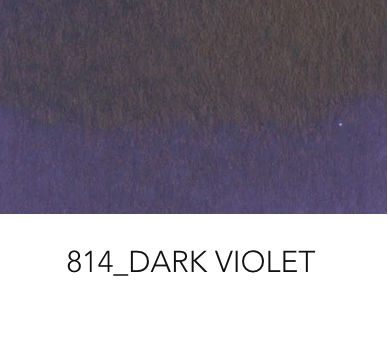 Kuretake Zig Clean Color Real Brush Marker, Dark Violet