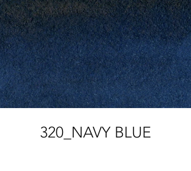 Kuretake Zig Clean Color Real Brush Marker, Navy Blue