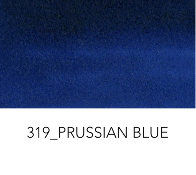 Kuretake Zig Clean Color Real Brush Marker, Prussian Blue