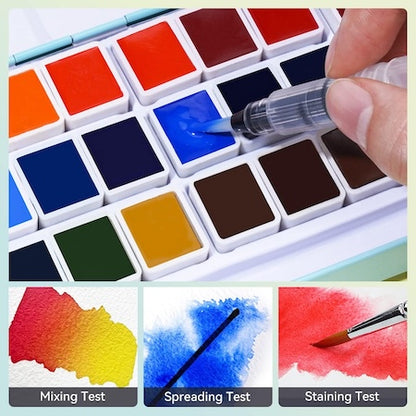 Mei Laing watercolor at Huntsville Art Supplies