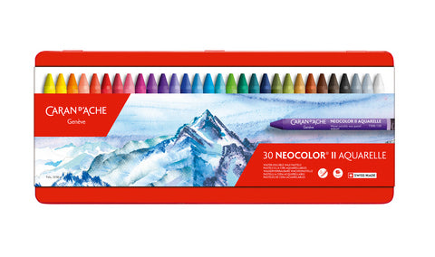 Caran d'Ache Neocolor II Aquarelle Water-Soluble Pastel Sets