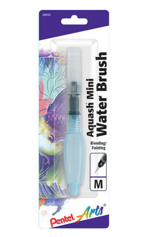 PENTEL ARTS AQUASH WATER BRUSH MINI 1 PACK CARDED