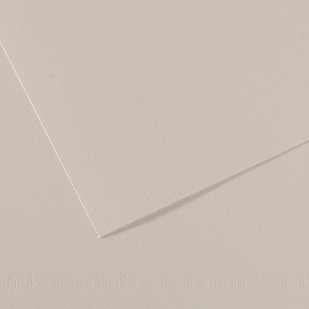 A collection of Canson Mi-Teintes paper sheets in various colors arranged in a fan-like spread. They appear to be medium-weight and have a textured surface.