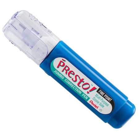 Pentel Presto! Jumbo Size Liquid Correction Pen, 12ml