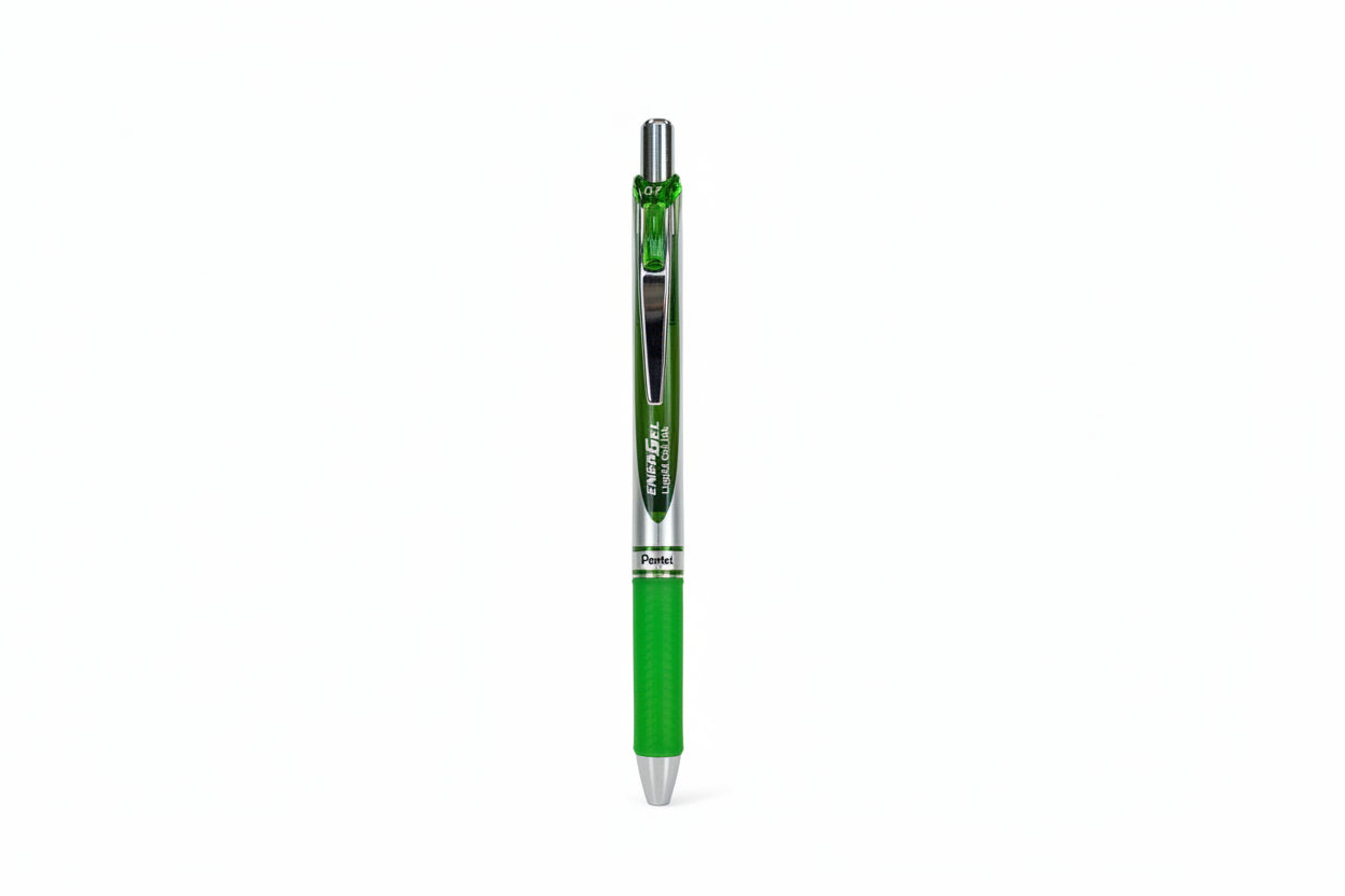 Pentel Energel Apple Green Pen at Huntsville Art Supplies-
