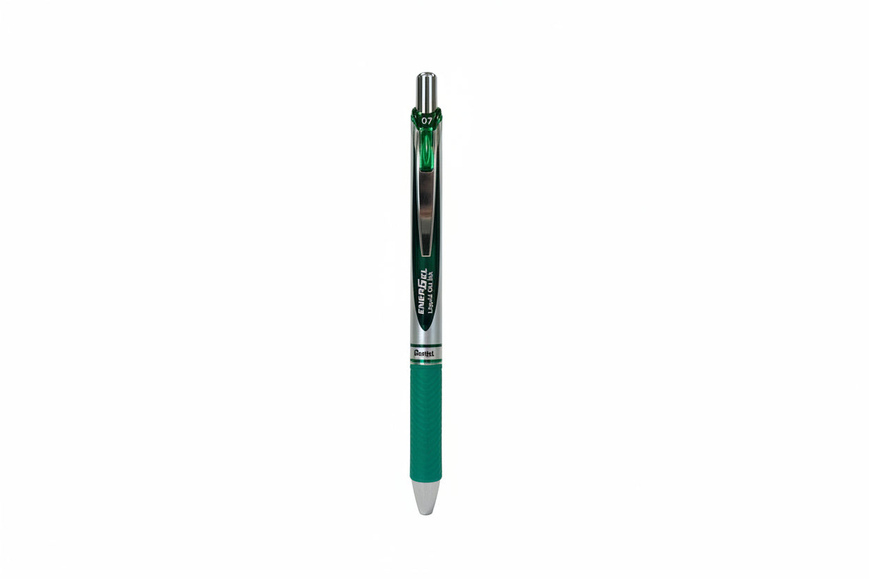 Pentel Energel Emerald Green Pen at Huntsville Art Supplies