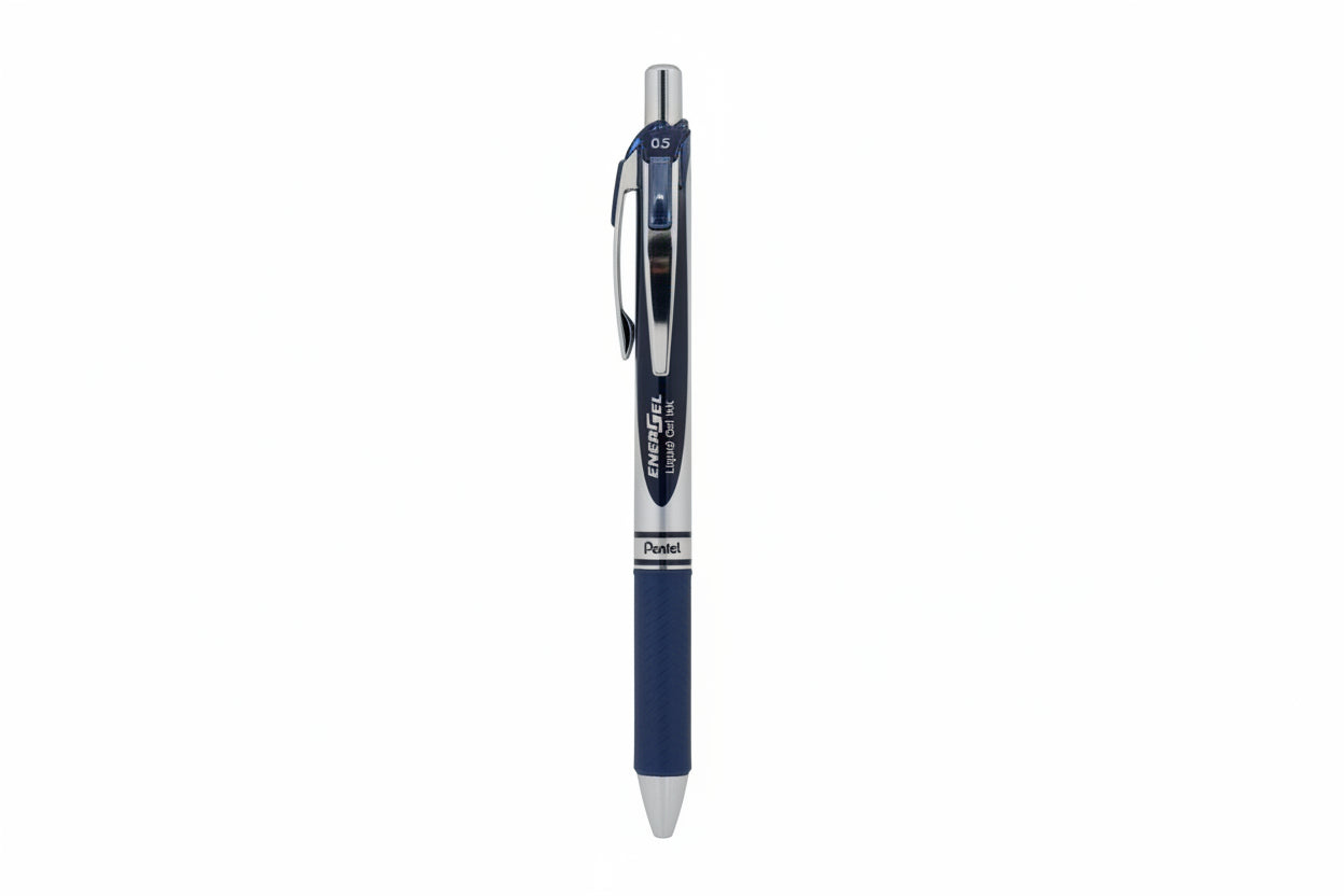 Pentel Energel Navy Blue Pen at Huntsville Art Supplies