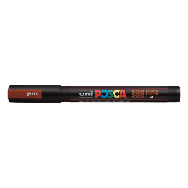 POSCA Paint Marker, PC-3M Fine Bullet, Bronze