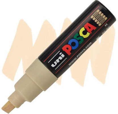 posca pc 8k marker beige