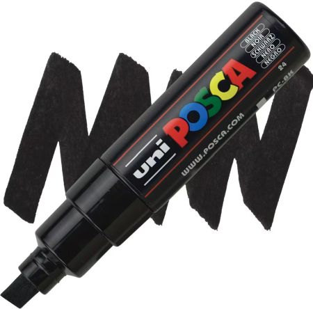 posca pc 8k marker black