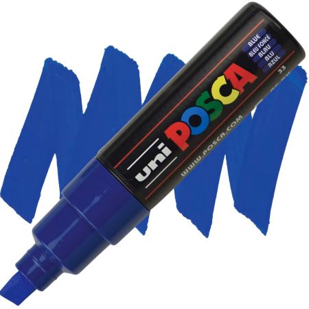 posca pc 8k marker blue