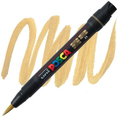 posca pcf 350 marker gold