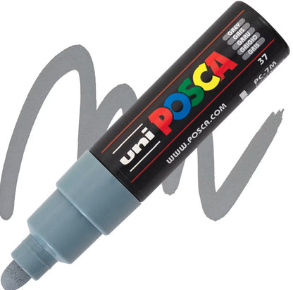 posca pc 7m marker grey