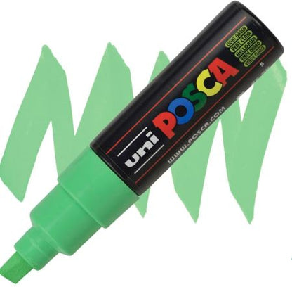 posca pc 8k marker light green