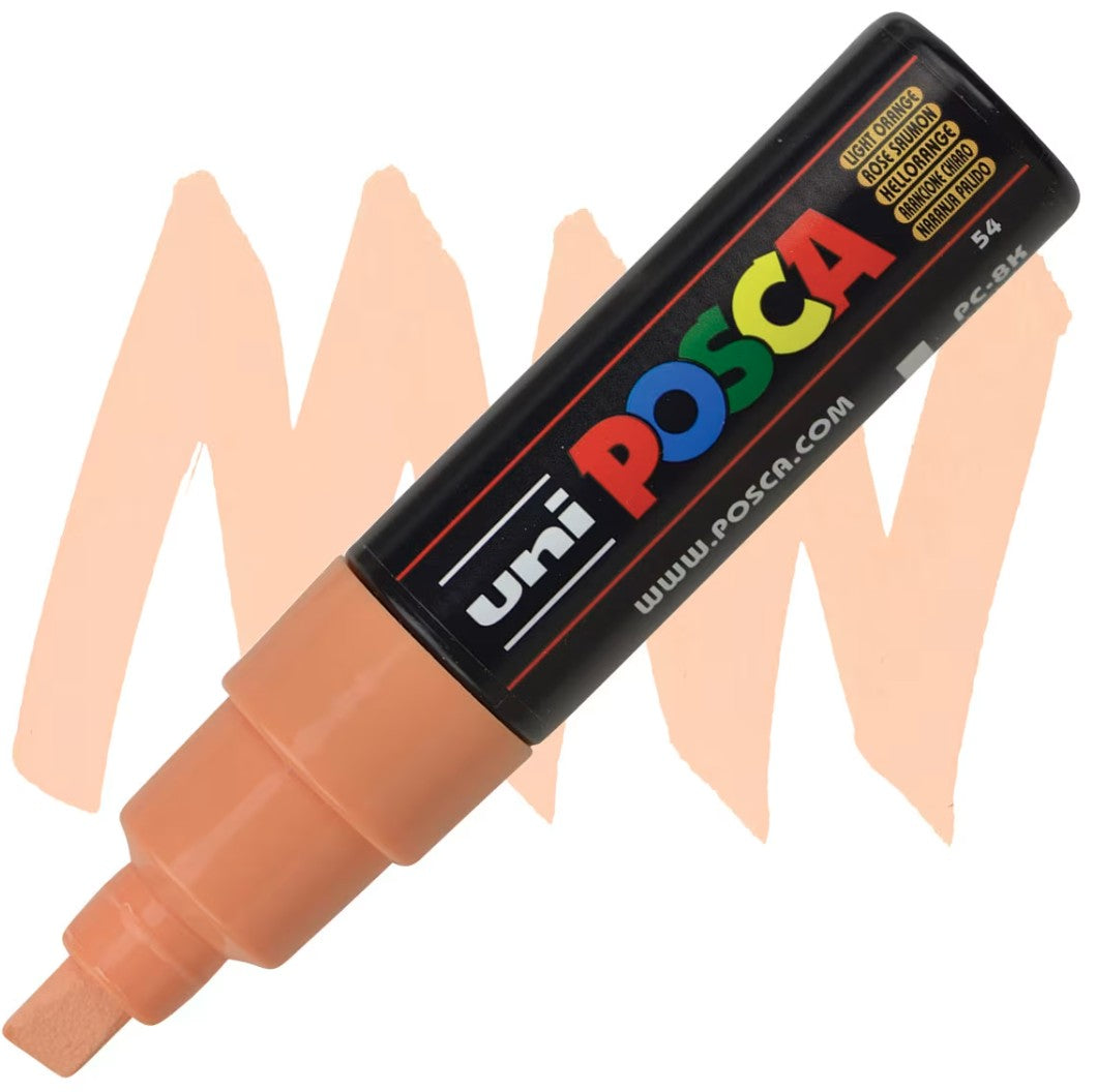 posca pc 8k marker light orange
