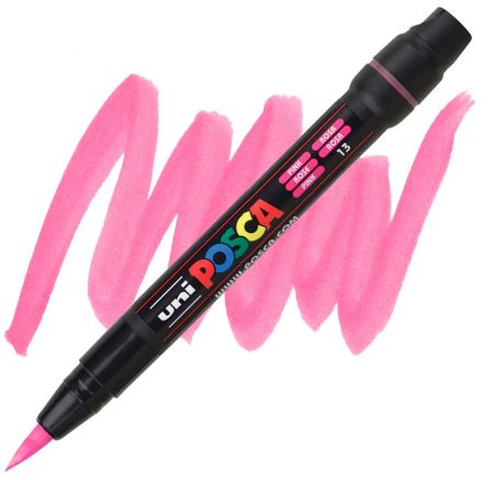 posca pcf 350 marker pink