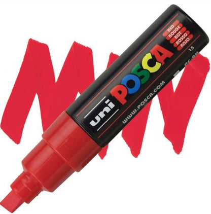 posca pc 8k marker red