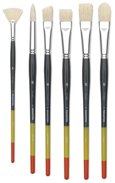 Princeton SNAP! Series 9700 Natural Bristle Brushes