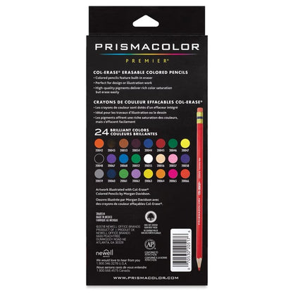 Prismacolor Premier® Col-Erase® Colored Pencil Set of 24