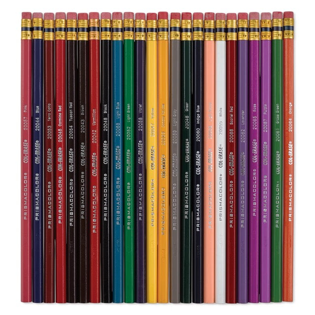 Prismacolor Premier® Col-Erase® Colored Pencil Set of 24