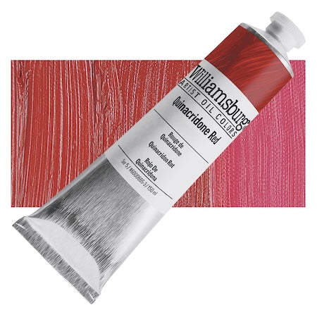 Williamsburg Handmade Oil Paint ,150 ml tube - Quinacridone Red