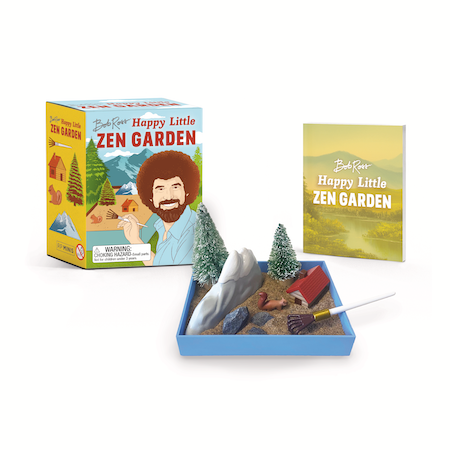 Bob Ross Happy Little Zen Garden Mini Edition